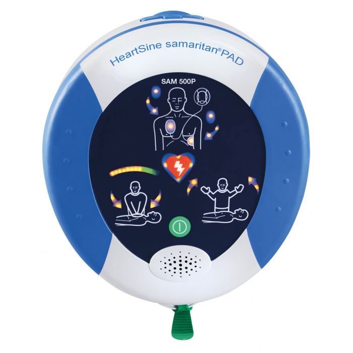 HeartSine Samaritan PAD 500P Semi-Automatic Defibrillator with CPR Advisor - (Single)