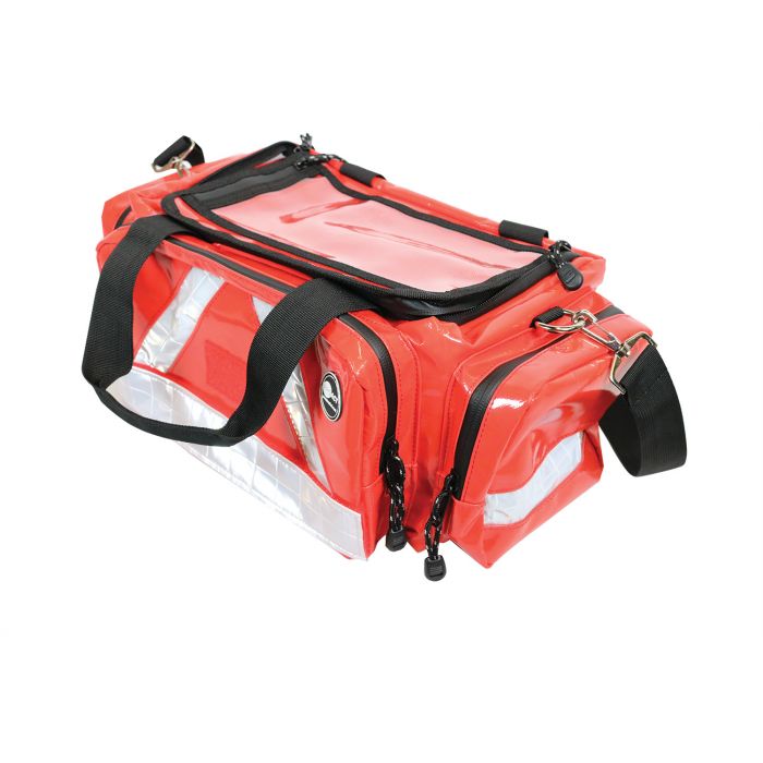 Premium Emergency Bag (Empty) - Waterproof - Large - Red - (Single)