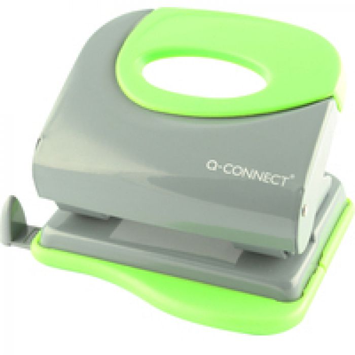 Q-Connect Softgrip Metal Hole Punch - (Single)