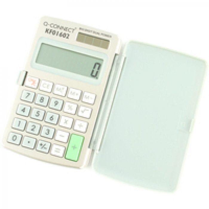 Q-Connect Pocket Calculator 8 Digit - (Single)