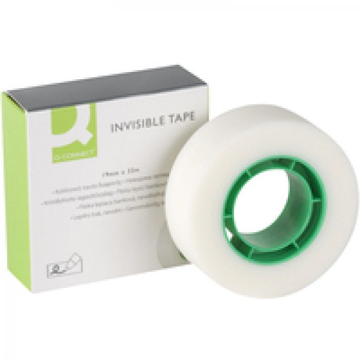 Q-Connect Invisible Tape 19mm x 33m - (Single)