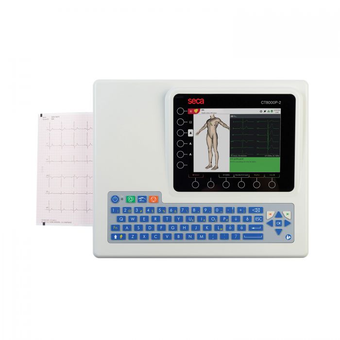 Seca CT8000P-2 Interpretive ECG Machine with 8" LCD Screen - (Single)