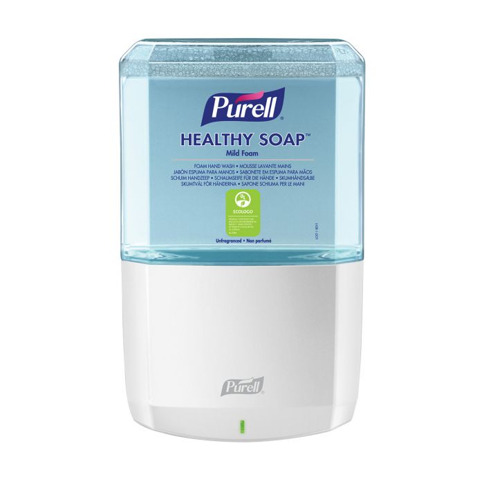 Purell ES8 Touch-Free Soap Dispenser - 1200ml Refills - White - (Single)