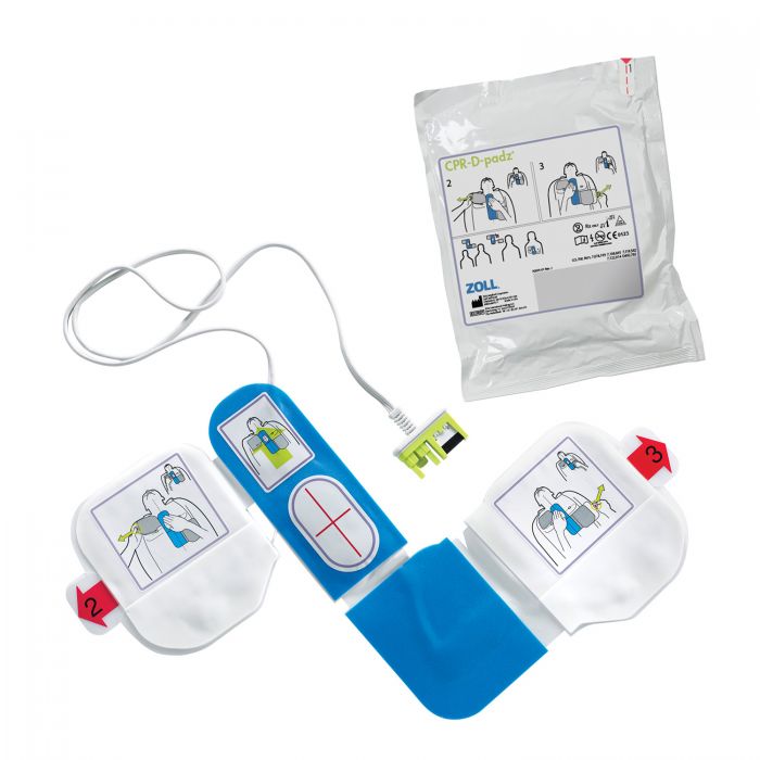 ZOLL AED Plus Defibrillator Pads - Adult - (Single)