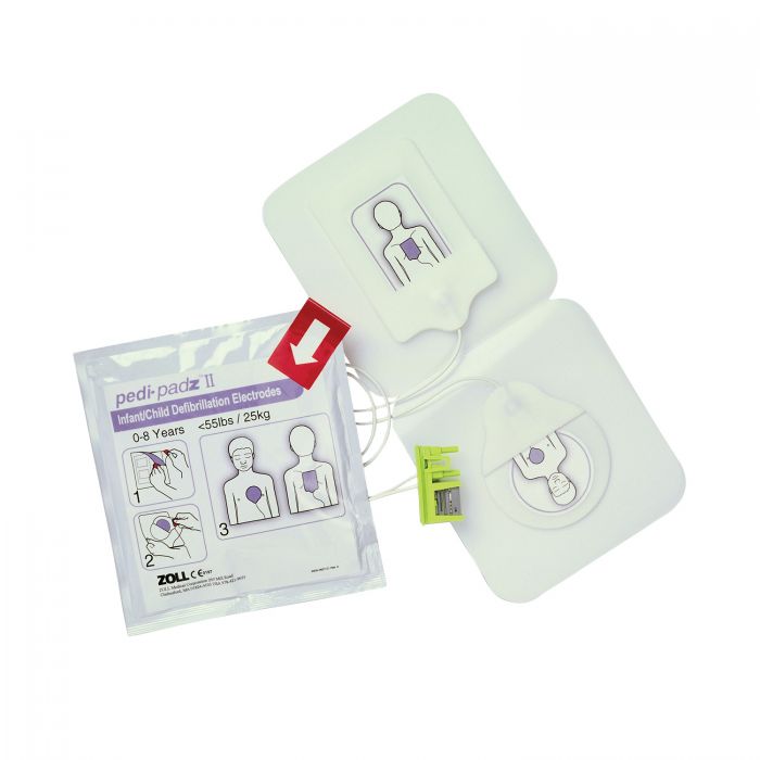 ZOLL AED Plus Defibrillator Pads - Paediatric - (Single)