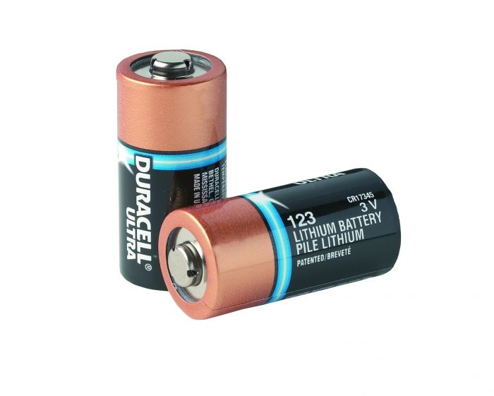 Duracell High Power Lithium CR123 Batteries - (Single)