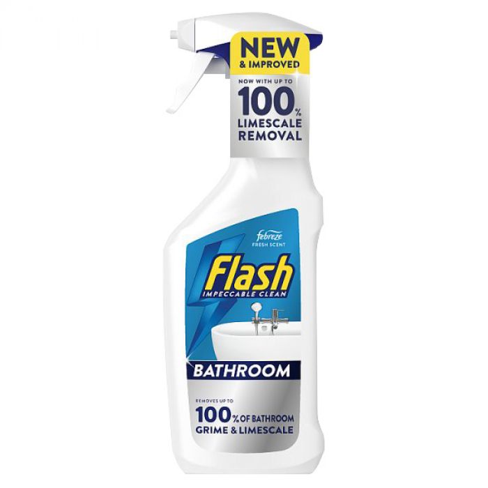 Flash Bathroom Cleaning Spray - 500ml Trigger Spray - (Single)