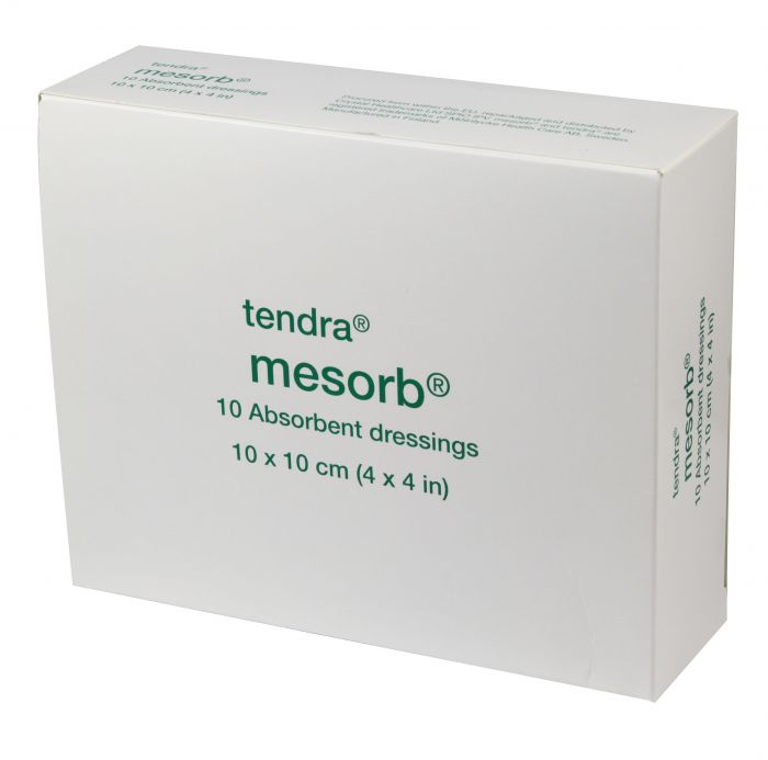 Mesorb Absorbent Dressing - 10cm x 10cm - (Pack 10)