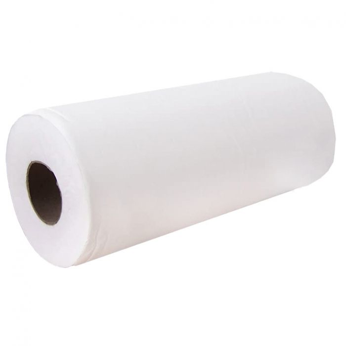Hygiene Wiper Roll - White - 10" (250mm) x 40m - 2-Ply - (Pack 24)