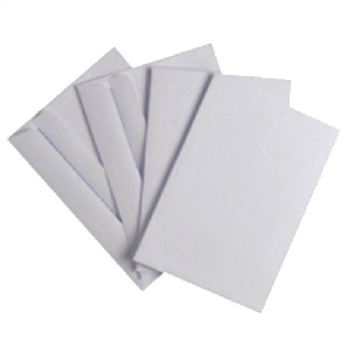 Q-Connect C6 Envelopes - Plain - Self-Seal - 80g - White - (Pack 20x50)