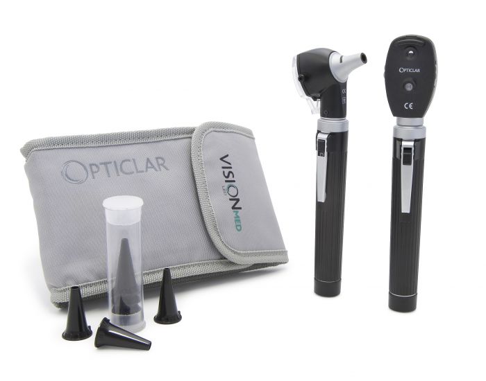 Opticlar P2 Mini Diagnostic Set - 2 Battery Handles - Pouch - (Single)