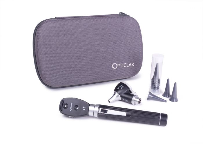Opticlar P2 Mini Diagnostic Set - 1 Battery Handle - Case - (Single)