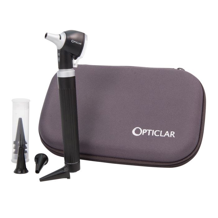 Opticlar P2 Mini Pro LED Fibre Optic Otoscope - Zip Case - (Single)