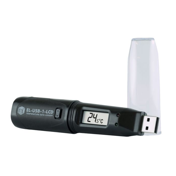 Pharmacy Fridge USB Temperature Data Logger with LCD Display - (Single)