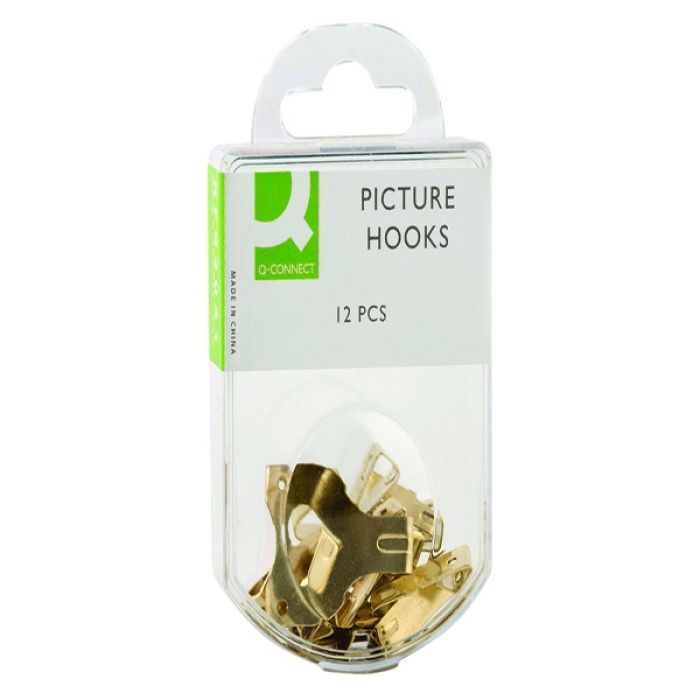 Q-Connect Picture Hooks - (Pack 20)