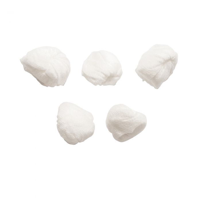 Non-Woven Cotton Gauze Balls - Medium - Sterile - (20 Packs of 5 Balls) - (Pack 100)