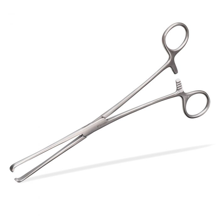 Teale Vulsellum Forceps - Straight - 3:4 Toothed - 23cm (9") - (Single)
