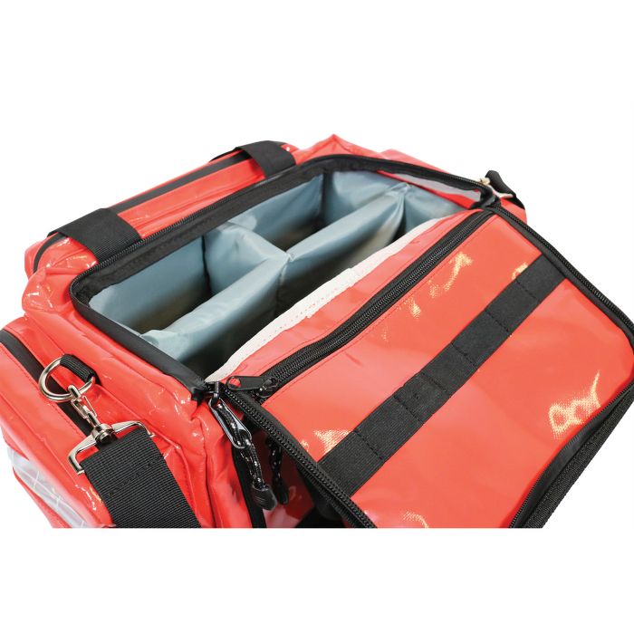 Premium Emergency Bag (Empty) - Waterproof - Large - Red - (Single)
