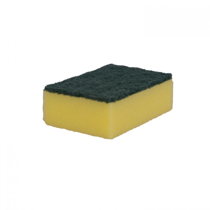 Sponge-Backed Scourer Pad - (Pack 10)