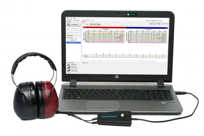 Vitalograph Advanced Screening Audiometer with Spirotrac Software - (Single)