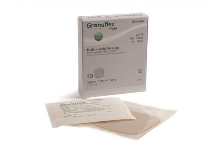 Granuflex Dressing - 10cm x 10cm - (Pack 10)