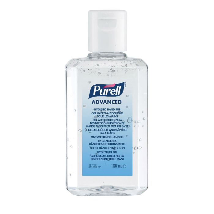 Purell Advanced Hygienic Hand Rub - 100ml Flip-Top Bottle - (Single)