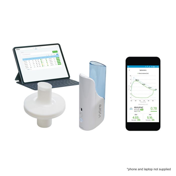 Vyaire AioCare Spirometer - Doctor Unit with 12-Month Software - (Single)