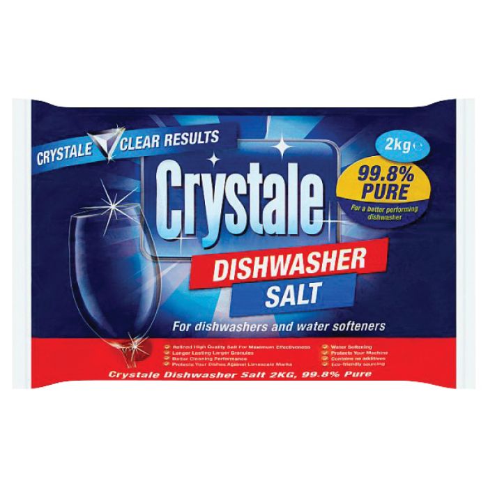 Crystale Dishwasher Salt - 2kg - (Single)