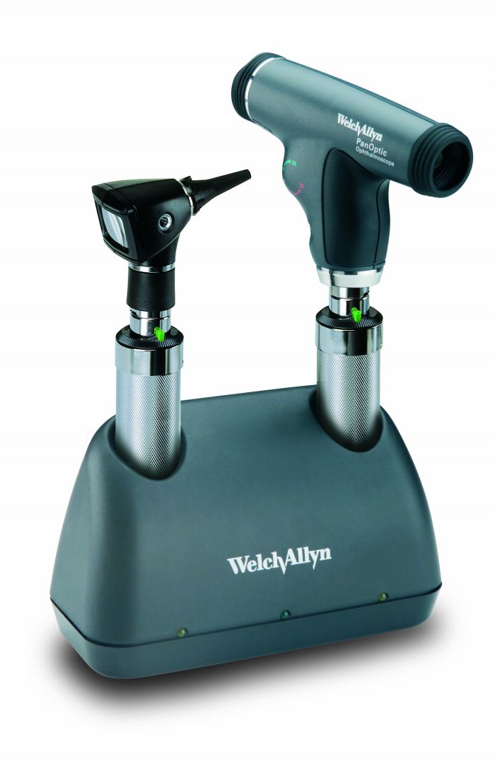 Welch Allyn PanOptic Classic Desk Set with NiCad Handles - (Single)