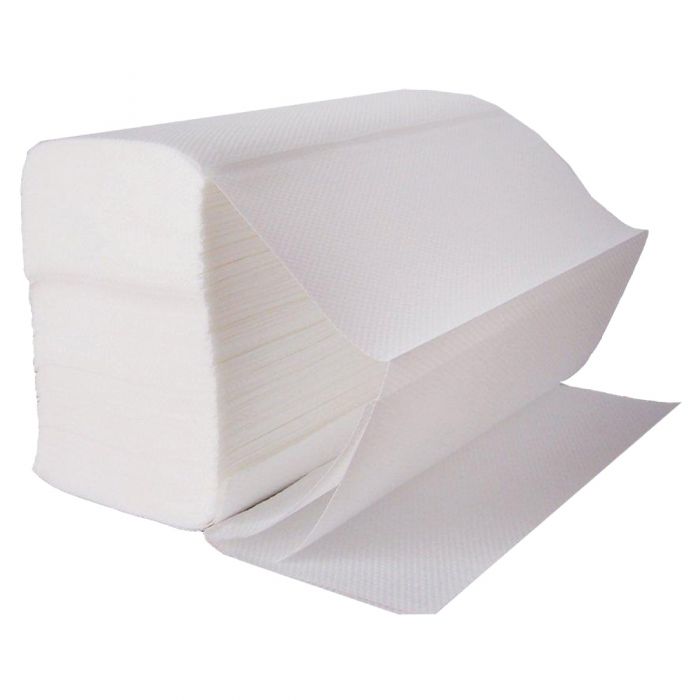 Z-Fold Multi-Fold Hand Towel - 2-Ply - White - 15 x 166 Sheets - (Pack 2490)