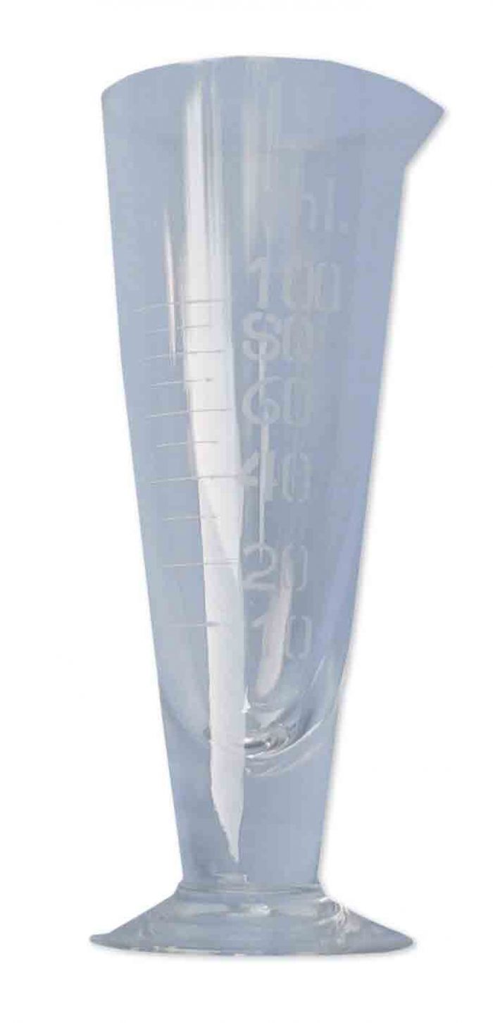 Glass Conical Measure - 100ml - (Single)