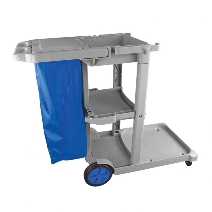 Janitorial Cleaners Trolley with Wheels - (Single)