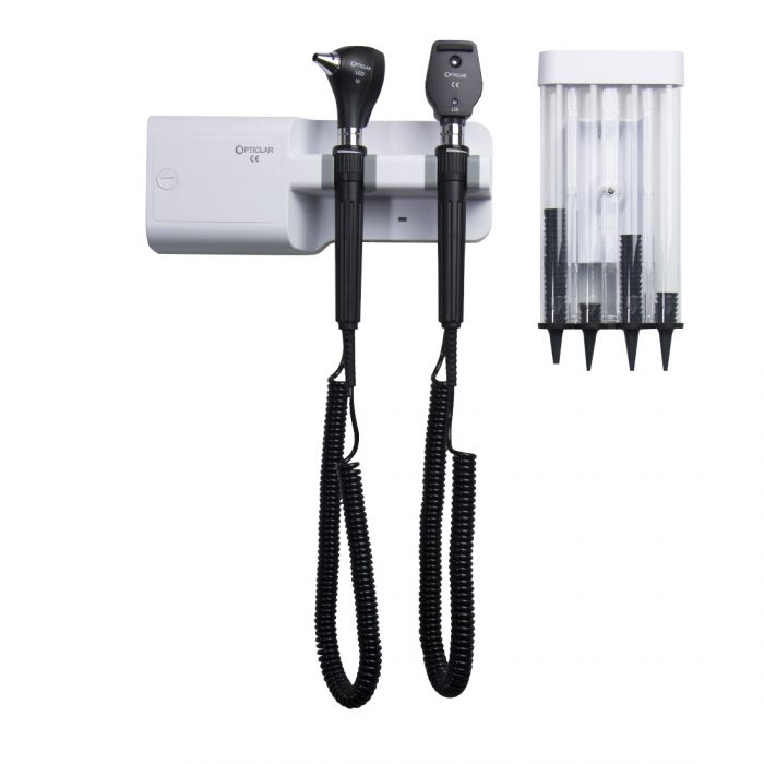 Opticlar S2 Practice Wall Diagnostic Set with Tip Dispenser - Battery & Mains Powered - (Single)  *** SPECIAL OFFER ***