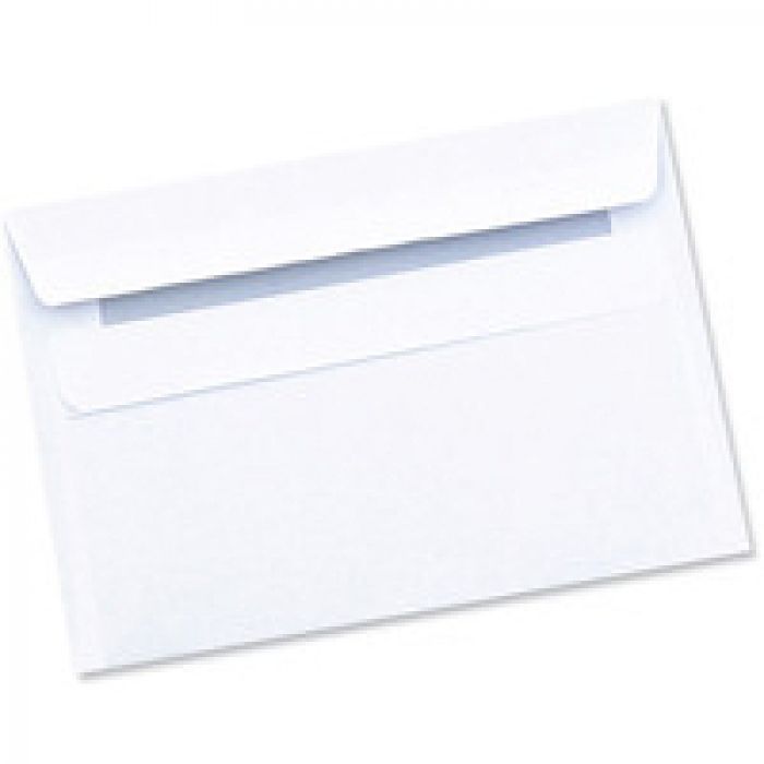Q-Connect C6 Envelopes - Plain - Self-Seal - 90g - White - (Pack 1000)