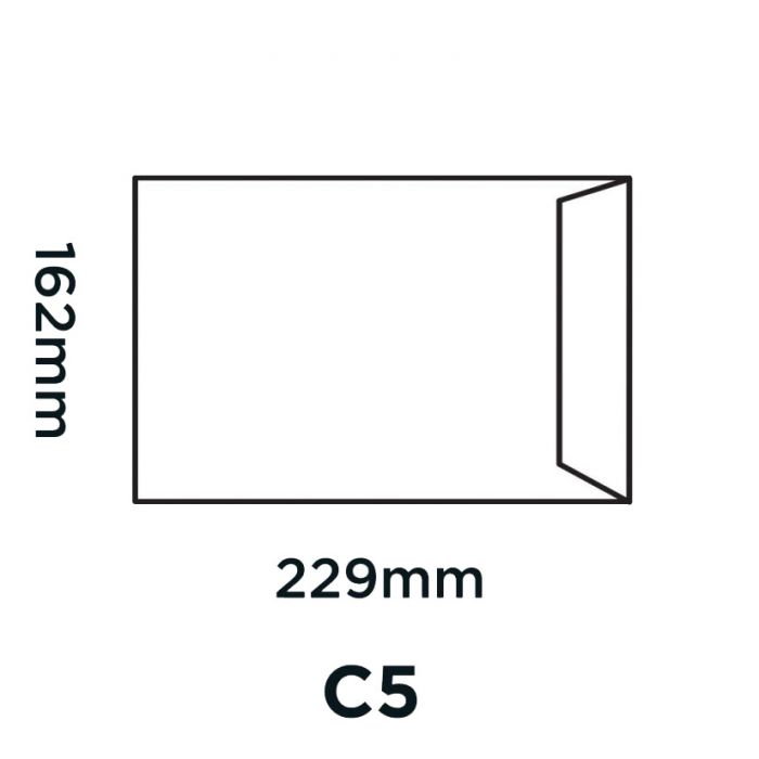 Envelopes - C5 - Self-Seal - Plain - 90gsm - White - (Pack 500)