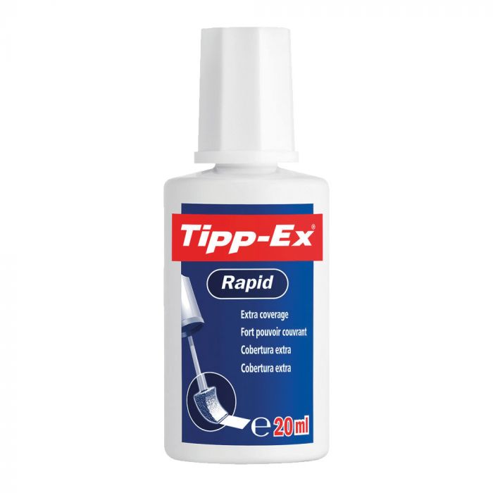 Tipp-Ex Rapid Correction Fluid - 20ml - White - (Single)