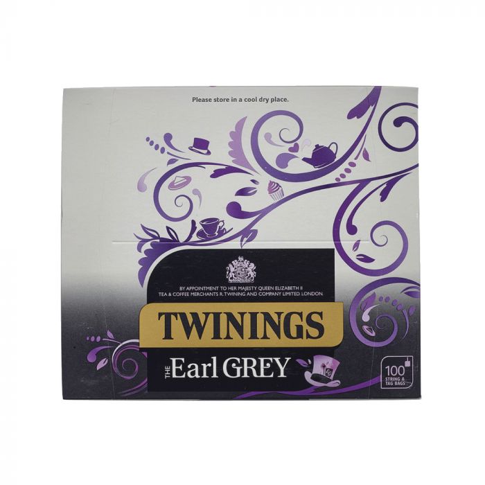 Twinings Earl Grey String & Tagged Teabags - (Pack 100)