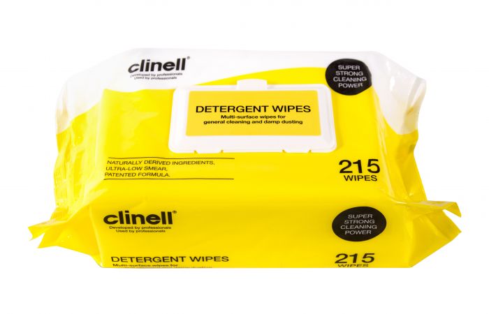 Clinell Detergent Wipes - (Pack 215)