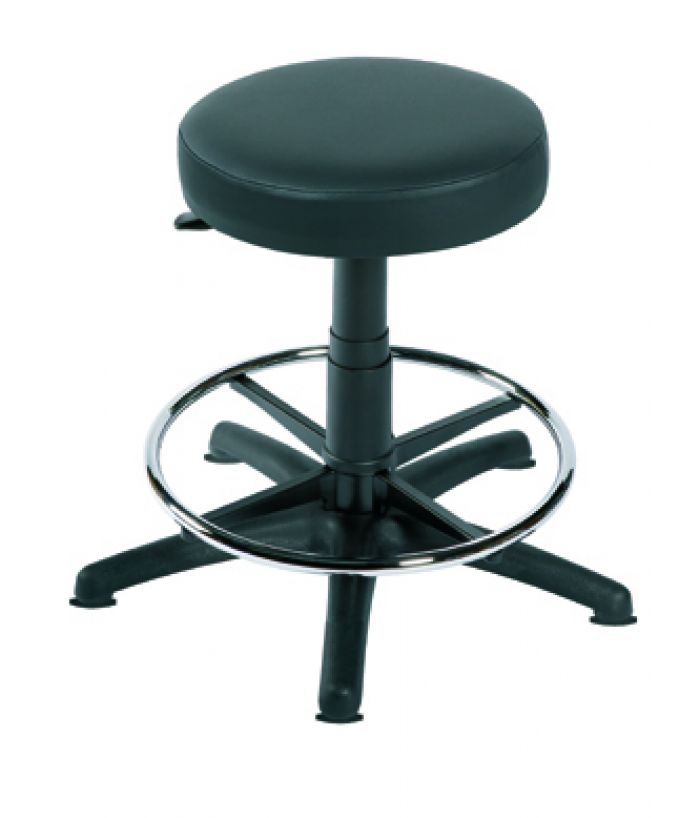 Sunflower Practitioner Gas-Lift Stool with Footring & Glides