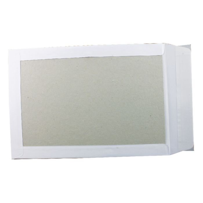 Q-Connect C4 Boardback Envelopes Peel & Seal - White - (Pack 125)
