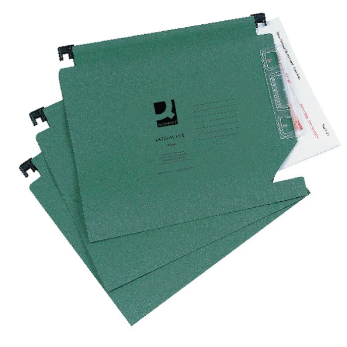 Q-Connect Manilla Lateral File 312 x 275mm - (Pack 25)
