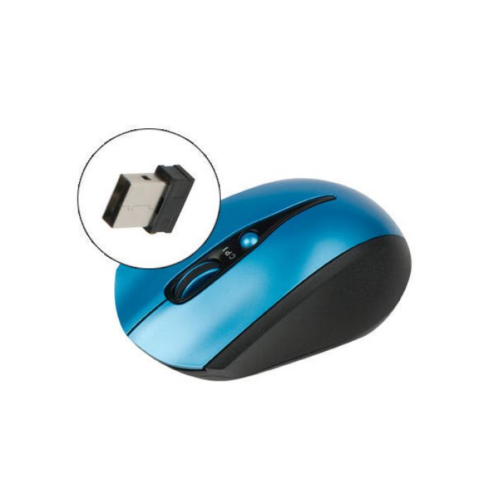 Q-Connect Wireless Optical Mouse - (Single)